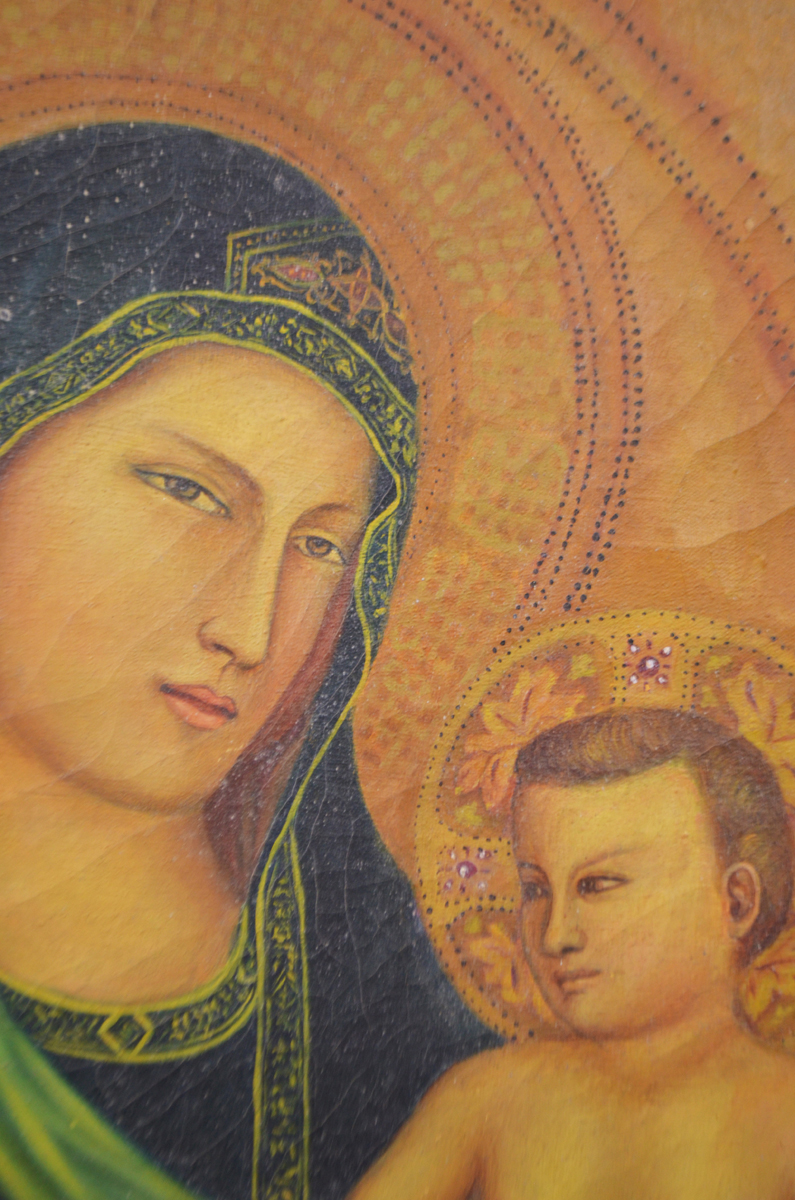 VIRGEN MARÍA Y EL NIÑO / TOLICHAR 1963 - Imagen 4