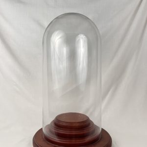 CAPELO Y BASE / VIDRIO SOPLADO / MADERA