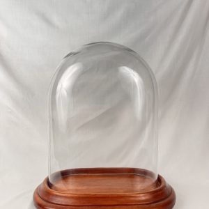 CAPELO Y BASE / VIDRIO SOPLADO / MADERA